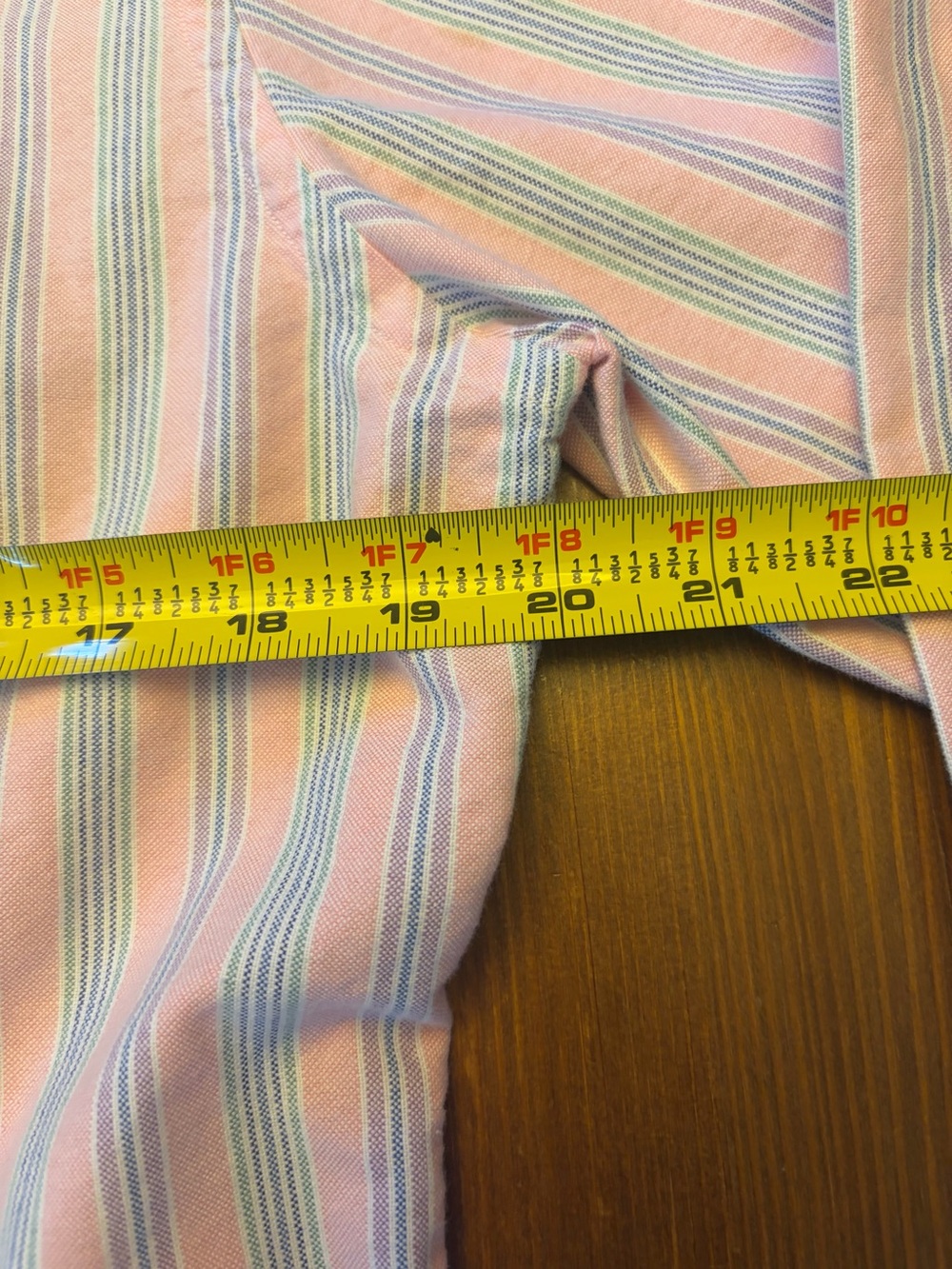 Ralph Lauren Women’s Slim Fit Striped Oxford Button-Down Shirt – Size 12 - Picture 7 of 9